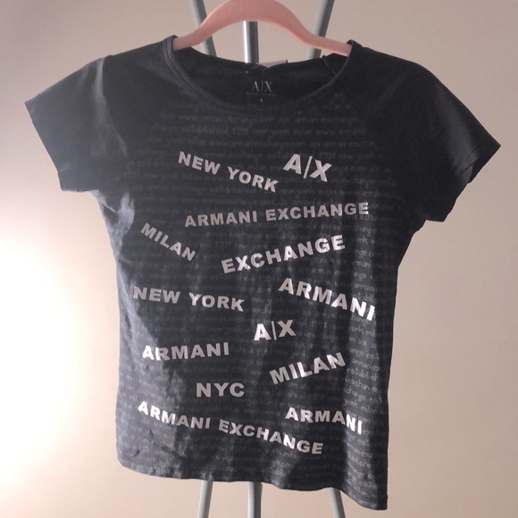 ARMANI Black T-shirt - Picture 2 of 4